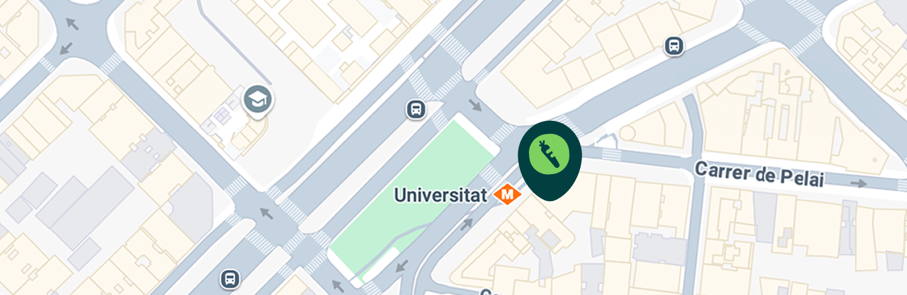 Mapa de ubicación de la tienda